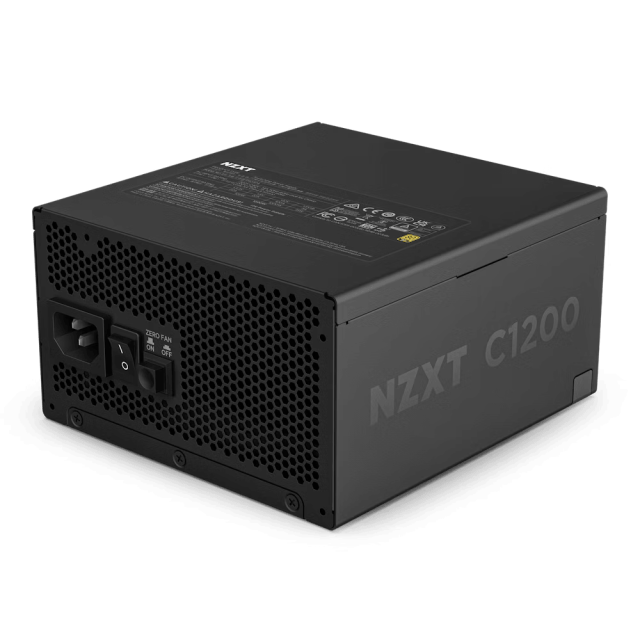 Захранване NZXT C1200, 1200W, 80 PLUS Gold, Active PFC, ATX 3.1, Fully Modular