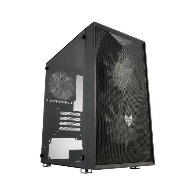 Кутия FSP CST130 BASIC, Mid-Tower, 2x USB 3.0, Micro ATX, Mini-ITX