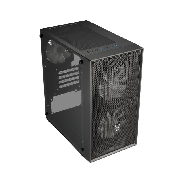 Кутия FSP CST130 BASIC, Mid-Tower, 2x USB 3.0, Micro ATX, Mini-ITX