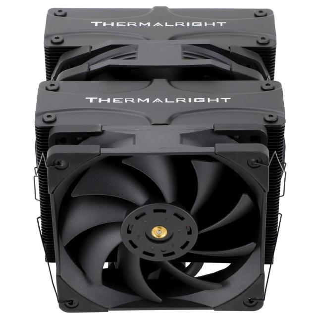 Охладител за процесор Thermalright CPU Cooler Frost Commander 140 Black - Dual-Tower,  LGA1851/LGA1700/AM5