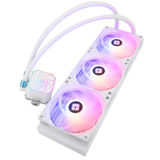 Охладител за процесор Thermalright Water Cooling Aqua Elite 360 White A-RGB V3, LGA1851/LGA1700/AM5