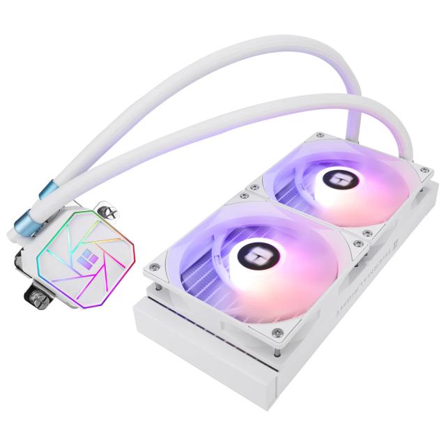 Охладител за процесор Thermalright Water Cooling Aqua Elite 240 White A-RGB V3, LGA1851/LGA1700/AM5