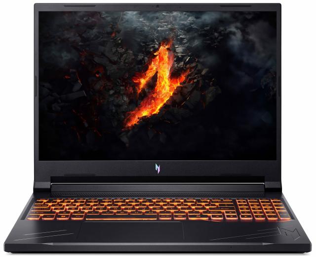 Лаптоп Acer Nitro 16 ANV16-71-71N0, Intel Core i7-14650HX 16C (2.2/5.2GHz, 30MB Cache) 16" (40.64cm) WUXGA IPS 165Hz Anti-Glare Display,  NVIDIA GF RTX 4060  8GB, 16GB DDR5, 1TB PCIe NVMe SSD, Free DOS