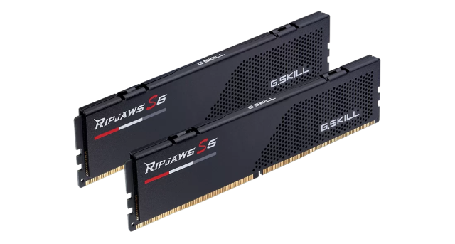 Памет G.SKILL Ripjaws S5 Black 32GB (2x16GB) DDR5 6400MHz, CL32, 1.4 V 