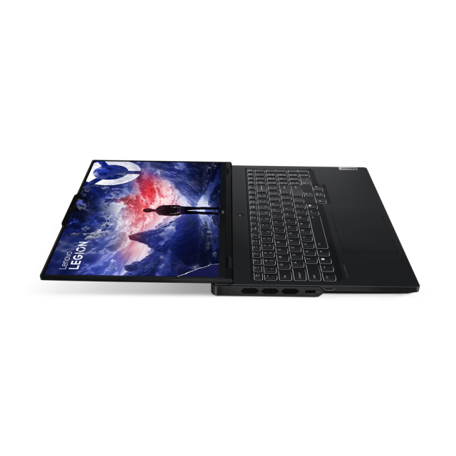 Лаптоп Lenovo Legion Pro 7 16IRX9H, Intel Core i9-14900HX 24C (2.2/5.8GHz, 36MB Cache) 16" (40.64cm) WQXGA IPS 240Hz Anti-Glare Display, NVIDIA GF RTX 4090 16GB, 32GB DDR5, 2TB SSD NVMe, HDMI, 1x Thunderbolt 4, Free DOS