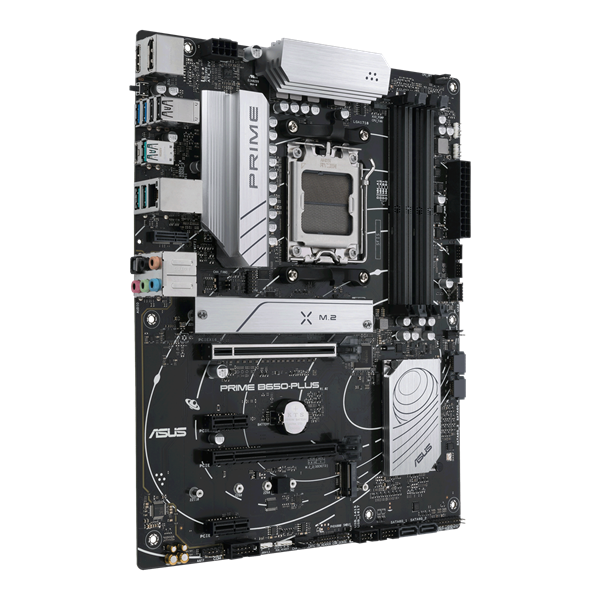 Дънна платка ASUS PRIME B650-PLUS, AMD AM5, 4 x DDR5, 2 x M.2 slots, 4 x SATA, USB Type-C, HDMI, DP