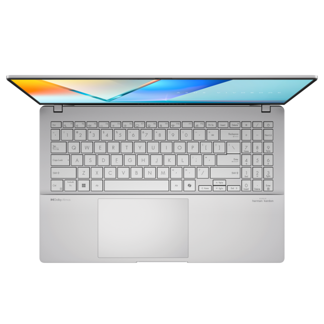 Лаптоп ASUS Vivobook S 15 OLED, S5507QA-MA067W, Snapdragon X Plus  X1P-42-100 8C (3.2/3.4 (Single-core) 30MB Cache), 15.6'' (39.62 cm) OLED 3K 120Hz, Qualcomm Snapdragon X Adreno X1-45, 16GB LPDDR5x, 1TB SSD , Windows 11 Pro