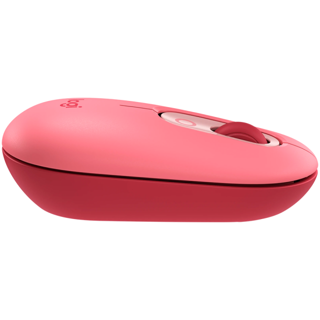 Мишка Logitech POP Mouse, оптична (4000 dpi), Bluetooth, ROSE