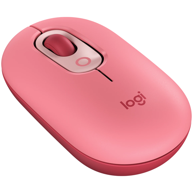 Мишка Logitech POP Mouse, оптична (4000 dpi), Bluetooth, ROSE