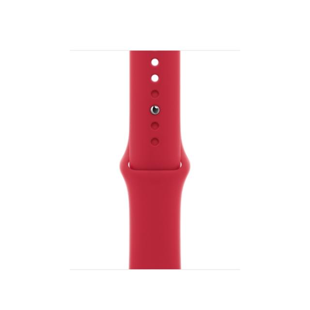 Часовник Apple Watch Series 7 GPS, 41mm (PRODUCT)RED Aluminium Case with (PRODUCT)RED Sport Band - Regular