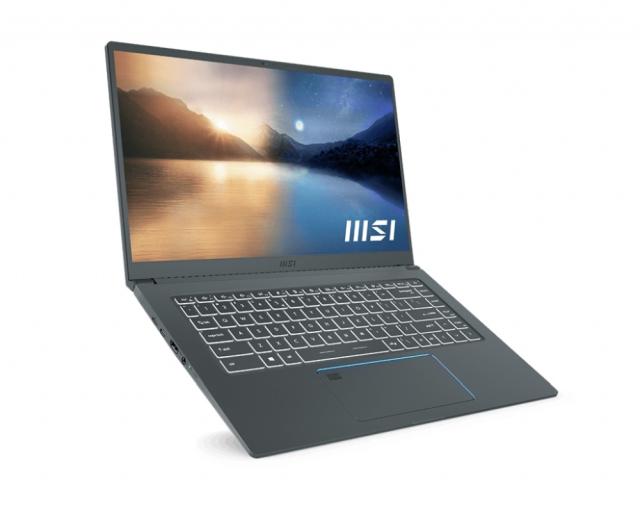 Лаптоп MSI Prestige 15 A11SCX, Intel EVO i7-1185G7 (4C/8T, up to 4.80), 15.6" FHD, AG, IPS-Level, GTX1650 4GB, DDR4 16GB (2x8) 3200, 1TB PCIe Gen4 SSD, 1x M.2 free, Thunderbolt 4, backlight KB (White), Intel Wi-Fi 6, MIL-STD-810G, Win 10 Home, Gray, 
