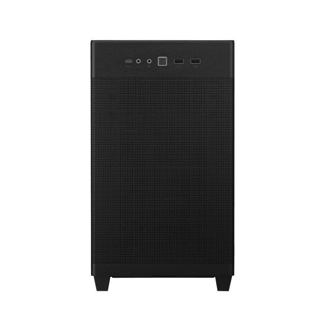 Кутия ASUS PRIME AP201 Black, Small Tower, 2 x USB 3.2, 1 x USB Type C, Micro-ATX / Mini-ITX