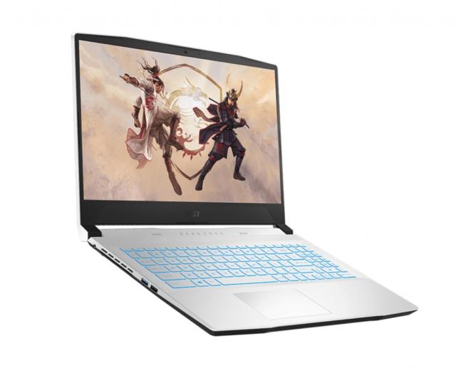 Лаптоп MSI Sword 15 A11UE, RTX3060 6GB GDDR6, 15.6" FHD 144Hz, IPS-Level, Anti-Glare, i5-11400H (6C/12T, up to 4.40 GHz, 12MB), 8GB DDR4 3200 (max 64GB), 512GB PCIe SSD (1slot M.2 free), 802.11ax, BT5.1, 3 Cell, NO OS, Backlight KBD Blue, White and B
