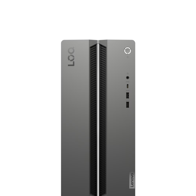 Kомпютър Lenovo LOQ Tower 17IRR9, Intel Core i5-14400F 10C (2.5/4.7GHz, 20MB Cache), NVIDIA GF RTX 4060 8GB, 16GB DDR5, 1TB SSD NVMe, 1x USB 3.2 Gen 1 Type-C, 2x USB 3.2 Gen 1 Type-A, HDMI, VGA, Free DOS 