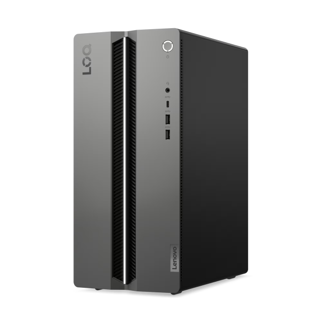 Kомпютър Lenovo LOQ Tower 17IRR9, Intel Core i5-14400F 10C (2.5/4.7GHz, 20MB Cache), NVIDIA GF RTX 4060 8GB, 16GB DDR5, 1TB SSD NVMe, 1x USB 3.2 Gen 1 Type-C, 2x USB 3.2 Gen 1 Type-A, HDMI, VGA, Free DOS 