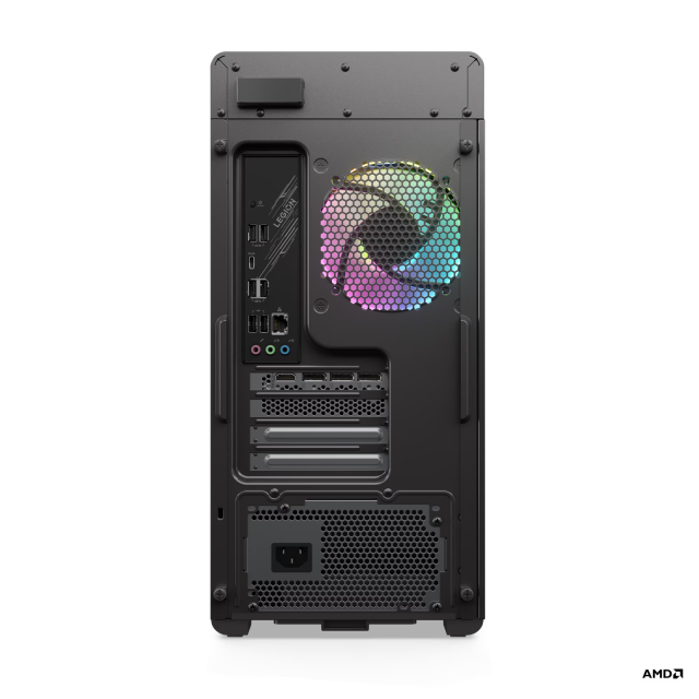 Компютър Lenovo Legion T5 26ARA8, AMD Ryzen 9 7900 12C (3.7/5.4GHz, 32MB Cache), NVIDIA GF RTX 4060 Ti 8GB, 32GB DDR5, 1TB SSD NVMe, 1x USB 3.2 Gen 2 Type-C, 4x USB 3.2 Gen 1 Type-A, HDMI, DP, Free DOS