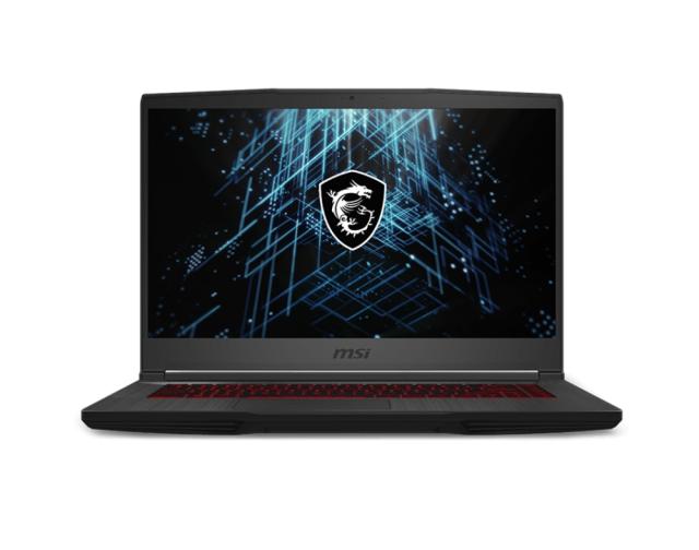 Лаптоп MSI GF63 Thin 11UC, RTX3050 4GB GDDR6, 15.6" FHD 144Hz, IPS-Level, Anti-Glare, i7-11800H (8C/16T, up to 4.60 GHz, 24MB), 8GB DDR4 3200, 512GB PCIe SSD, 802.11 ax, BT5.1, Single backlight KB (RED), 3 Cell, NO OS, Black
