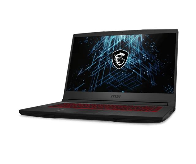 Лаптоп MSI GF63 Thin 11UC, RTX3050 4GB GDDR6, 15.6" FHD 144Hz, IPS-Level, Anti-Glare, i7-11800H (8C/16T, up to 4.60 GHz, 24MB), 8GB DDR4 3200, 512GB PCIe SSD, 802.11 ax, BT5.1, Single backlight KB (RED), 3 Cell, NO OS, Black