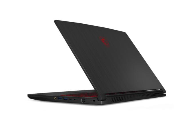 Лаптоп MSI GF63 Thin 11UC, RTX3050 4GB GDDR6, 15.6" FHD 144Hz, IPS-Level, Anti-Glare, i7-11800H (8C/16T, up to 4.60 GHz, 24MB), 8GB DDR4 3200, 512GB PCIe SSD, 802.11 ax, BT5.1, Single backlight KB (RED), 3 Cell, NO OS, Black