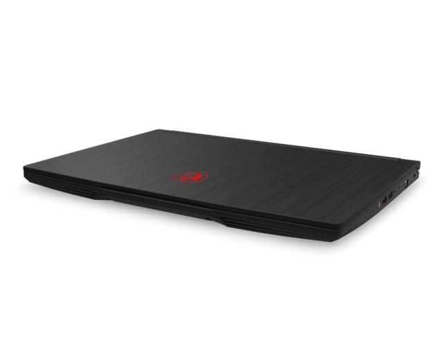 Лаптоп MSI GF63 Thin 11UC, RTX3050 4GB GDDR6, 15.6" FHD 144Hz, IPS-Level, Anti-Glare, i7-11800H (8C/16T, up to 4.60 GHz, 24MB), 8GB DDR4 3200, 512GB PCIe SSD, 802.11 ax, BT5.1, Single backlight KB (RED), 3 Cell, NO OS, Black