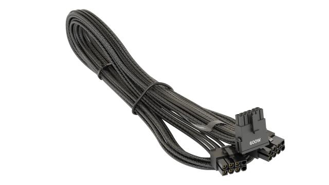 Модулен кабел Seasonic PCIe 5.0 12VHPWR Modding Cable 600W Black 90 degree 