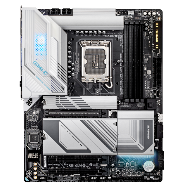 Дънна платка GIGABYTE Z890 GAMING X WIFI 7, LGA 1851, 4 x DDR5, 4 x M.2, 4 x SATA 6Gb/s, Wi-Fi, Bluetooth, DP, ATX