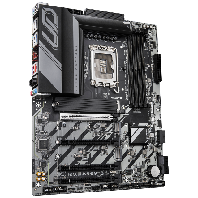 Дънна платка GIGABYTE Z890 UD WIFI 6E, LGA 1851, 4 x DDR5, 3 x M.2, 4 x SATA 6Gb/s, Wi-Fi, Bluetooth, DP, ATX