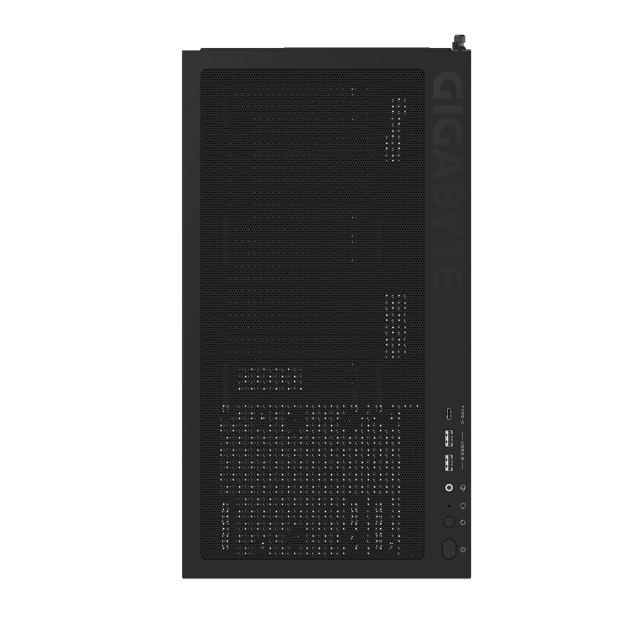 Кутия Gigabyte C500 PANORAMIC Stealth Black, Mid-Tower, 1 x USB 3.2 Type-C, 2 x USB 3.0,  Mini ITX / Micro ATX / ATX