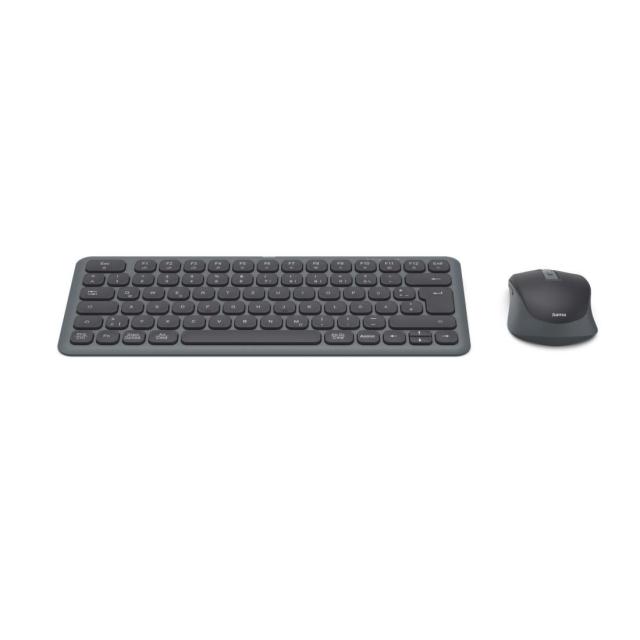 HAMA комплект мини TKL клавиатура и мишка WKM-500, Wireless / Bluetooth 