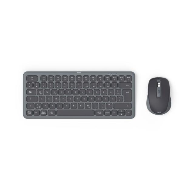 HAMA комплект мини TKL клавиатура и мишка WKM-500, Wireless / Bluetooth 