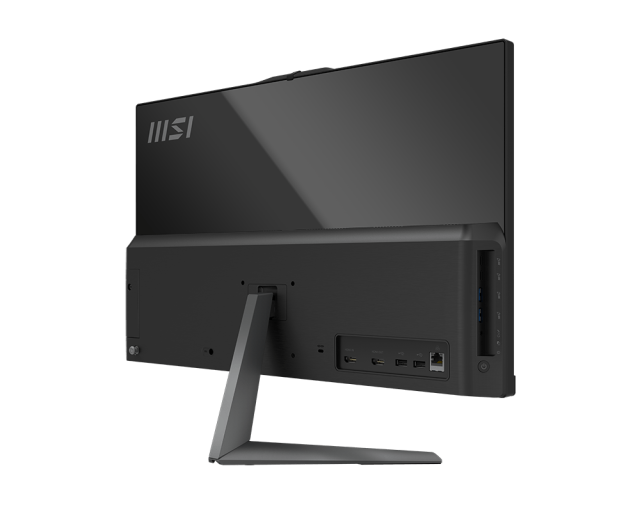 Kомпютър MSI MODERN AM242 All-In-One, Intel Core i3 100U 6C (1.20/4.70 GHz, 10M Cache), 23.8" (60.45cm) Full HD IPS LED Anti-Flicker technology, 8GB DDR5, 256GB M.2 NVMe, Windows 11 Pro