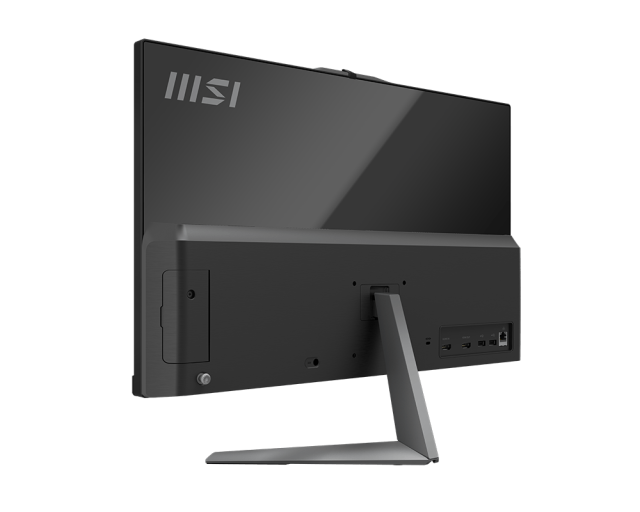 Kомпютър MSI MODERN AM242 All-In-One, Intel Core i3 100U 6C (1.20/4.70 GHz, 10M Cache), 23.8" (60.45cm) Full HD IPS LED Anti-Flicker technology, 8GB DDR5, 256GB M.2 NVMe, Windows 11 Pro