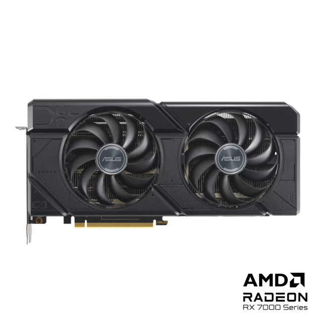 Видео карта ASUS Dual Radeon RX 7700 XT OC Edition 12GB GDDR6, 192-bit, HDMI, 3 x DP