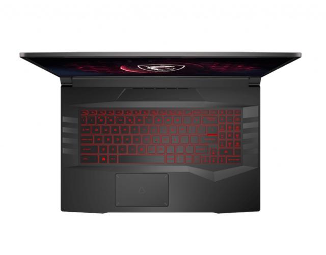 Лаптоп MSI Pulse GL76 12UEK, RTX3060 6GB GDDR6, 17.3" FHD (1920x1080), 360Hz, IPS-Level, AG, i7-12700H (6P/8E, 20T, up to 4.70 GHz, 24MB), 16GB DDR4 (2x8GB) 3200MHz, 1TB PCIe Gen4 SSD, RGB backlight KBD, Intel Wi-Fi 6E, NO OS, 3 cell, 53Whr, 2Y, Blac