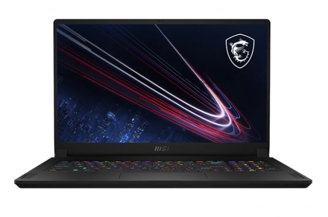 Лаптоп MSI Stealth GS76 11UH, RTX3080 95W GDDR6 8GB, 17.3" FHD, 300Hz, IPS, 3.8ms, i7-11800H (8C/16T, up to 4.60 GHz, 24MB), DDR4 16GBx2 (3200MHz), 1TB PCIe Gen4x4 SSD, WiFi 6E AX210, BT5.2, LAN 2.5G, Per key RGB SS KBD, Win 10 Home, 3Y, Black, 2.45 