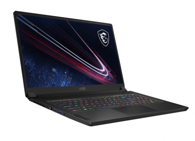 Лаптоп MSI Stealth GS76 11UH, RTX3080 95W GDDR6 8GB, 17.3" FHD, 300Hz, IPS, 3.8ms, i7-11800H (8C/16T, up to 4.60 GHz, 24MB), DDR4 16GBx2 (3200MHz), 1TB PCIe Gen4x4 SSD, WiFi 6E AX210, BT5.2, LAN 2.5G, Per key RGB SS KBD, Win 10 Home, 3Y, Black, 2.45 