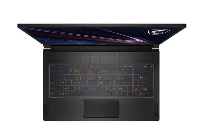 Лаптоп MSI Stealth GS76 11UH, RTX3080 95W GDDR6 8GB, 17.3" FHD, 300Hz, IPS, 3.8ms, i7-11800H (8C/16T, up to 4.60 GHz, 24MB), DDR4 16GBx2 (3200MHz), 1TB PCIe Gen4x4 SSD, WiFi 6E AX210, BT5.2, LAN 2.5G, Per key RGB SS KBD, Win 10 Home, 3Y, Black, 2.45 