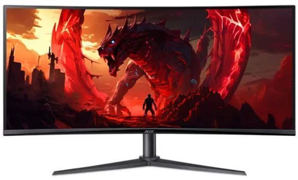 Монитор Acer Nitro XZ340CU H Widescreen, 34" (86.36 cm) UW-QHD VA 100Hz 5ms(GTG), 250 cd/m², HDMI, DP