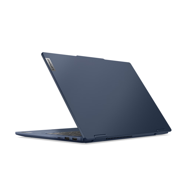 Лаптоп Lenovo IdeaPad 5 2-in-1 14AHP9, AMD Ryzen 5 8645HS 6C (4.3/5.0GHz, 16MB Cache), 14" (35.56cm) WUXGA IPS 300nits Glare Touchscreen Display, 16GB LPDDR5X, 512GB SSD NVMe, 2x USB 3.2 Gen 2 Type-C, HDMI, Free DOS