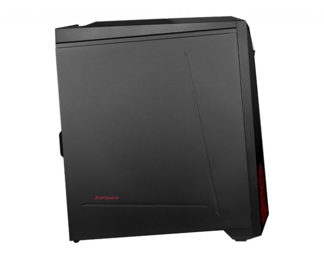 Настолен компютър MSI MAG Infinite 10SI-1031EU, GTX 1660 SUPER AERO ITX 6GB, i7-10700, 16GB (2x8) DDR4 2666, PSU 350W, Air cooling, 1TB HDD, 256GB M.2 PCIE, 802.11 AX, BT 5.1, Windows 10 Home, 42L, Mystic Light 3.0, MSI Dragon Center 2.0, Easy to upg