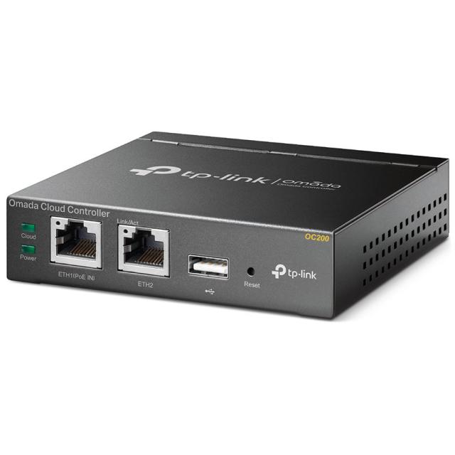 Контролер TP-Link Omada OC200, 2x RJ-45 10/100Mbps, 1x USB 2.0, 1x Micro USB