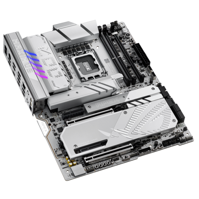 Дънна платка ASUS ROG MAXIMUS Z890 APEX, LGA1851, 2 x DDR5, 6 x M.2 NVMe, 4 x SATA 6Gb/s, Wi-Fi 7, Bluetooth v5.4, ATX