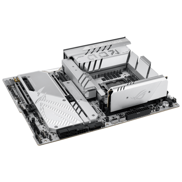 Дънна платка ASUS ROG MAXIMUS Z890 APEX, LGA1851, 2 x DDR5, 6 x M.2 NVMe, 4 x SATA 6Gb/s, Wi-Fi 7, Bluetooth v5.4, ATX