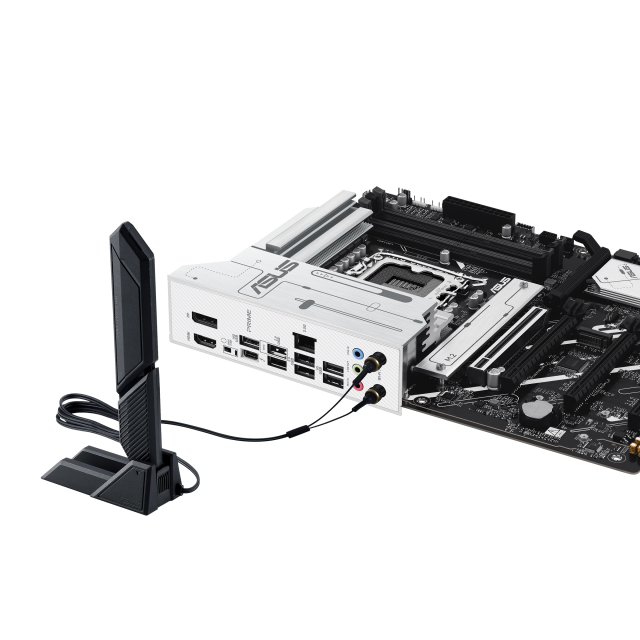 Дънна платка ASUS PRIME Z890-P WIFI, LGA1851, 4 x DDR5, 4 x M.2 NVMe, 4 x SATA 6Gb/s, Wi-Fi 7, Bluetooth v5.4, HDMI, DP, ATX