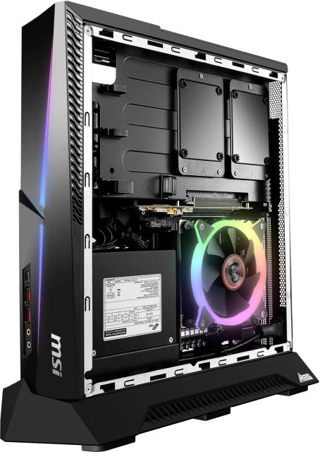 Настолен компютър MSI MEG TRIDENT X 11TE, RTX 3080 VENTUS 3X PLUS 10GB, i7-11700K (8C/16T, up to 5.00 Ghz, 16MB), Air cooling, Z590, 32GB DDR4 3200 (16GBx2) U-DIMM, 1TB PCIE SSD, 1TB HDD, Lan, WiFi 6, Thunderbolt 4, PSU 750W SFX, Win 10 Home, 10.36L,