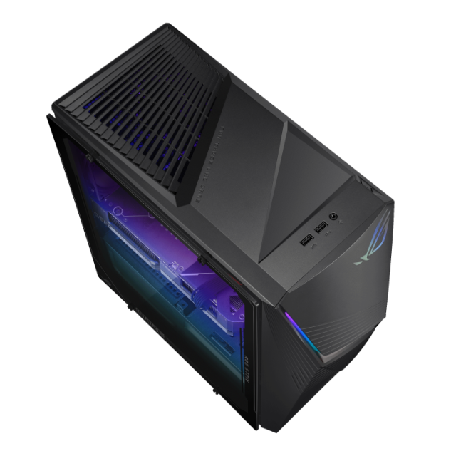 Компютър Asus ROG Strix G13CHR-M51440F16460, Intel Core i5-14400F 10C (2.5/4.7GHz, 20 MB Cache), NVIDIA GF RTX 4060 8GB, 16GB DDR5, 1TB SSD NVMe, 4x USB 3.2 Gen 1 Type-A, HDMI, DP, Free DOS