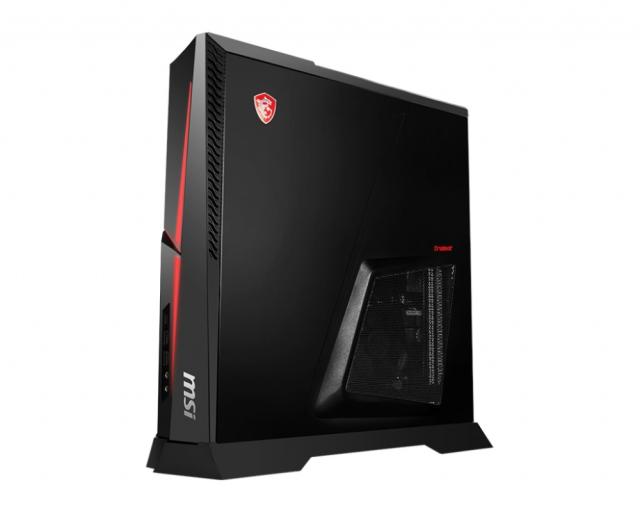 Настолен компютър MSI MPG Trident A 10SI-1006EU, GTX 1660 SUPER VENTUS XS 6GB, i5-10400F, RAM 8GB (1x8) DDR4 2666MHz, 2x U-DIMMs up to 64GB, PSU 450W, Air cooling, B460, 2TB HDD, 512GB M.2 PCIE, 802.11 AX, BT 5.1, Windows 10 Home, 10.36L Compact, 6.5