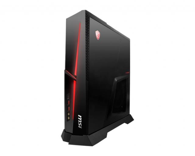 Настолен компютър MSI MPG Trident A 10SI-1006EU, GTX 1660 SUPER VENTUS XS 6GB, i5-10400F, RAM 8GB (1x8) DDR4 2666MHz, 2x U-DIMMs up to 64GB, PSU 450W, Air cooling, B460, 2TB HDD, 512GB M.2 PCIE, 802.11 AX, BT 5.1, Windows 10 Home, 10.36L Compact, 6.5