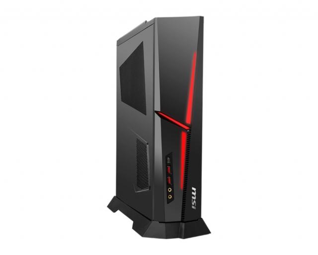 Настолен компютър MSI MPG Trident A 10SI-1006EU, GTX 1660 SUPER VENTUS XS 6GB, i5-10400F, RAM 8GB (1x8) DDR4 2666MHz, 2x U-DIMMs up to 64GB, PSU 450W, Air cooling, B460, 2TB HDD, 512GB M.2 PCIE, 802.11 AX, BT 5.1, Windows 10 Home, 10.36L Compact, 6.5