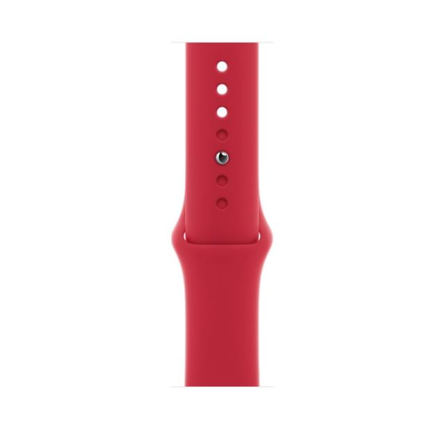 Часовник Apple Watch Series 7 GPS, 45mm (PRODUCT)RED Aluminium Case with (PRODUCT)RED Sport Band - Regular